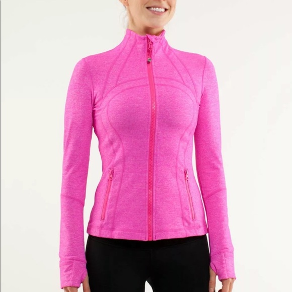 Lululemon Define Jacket in Heathered Paris Pink